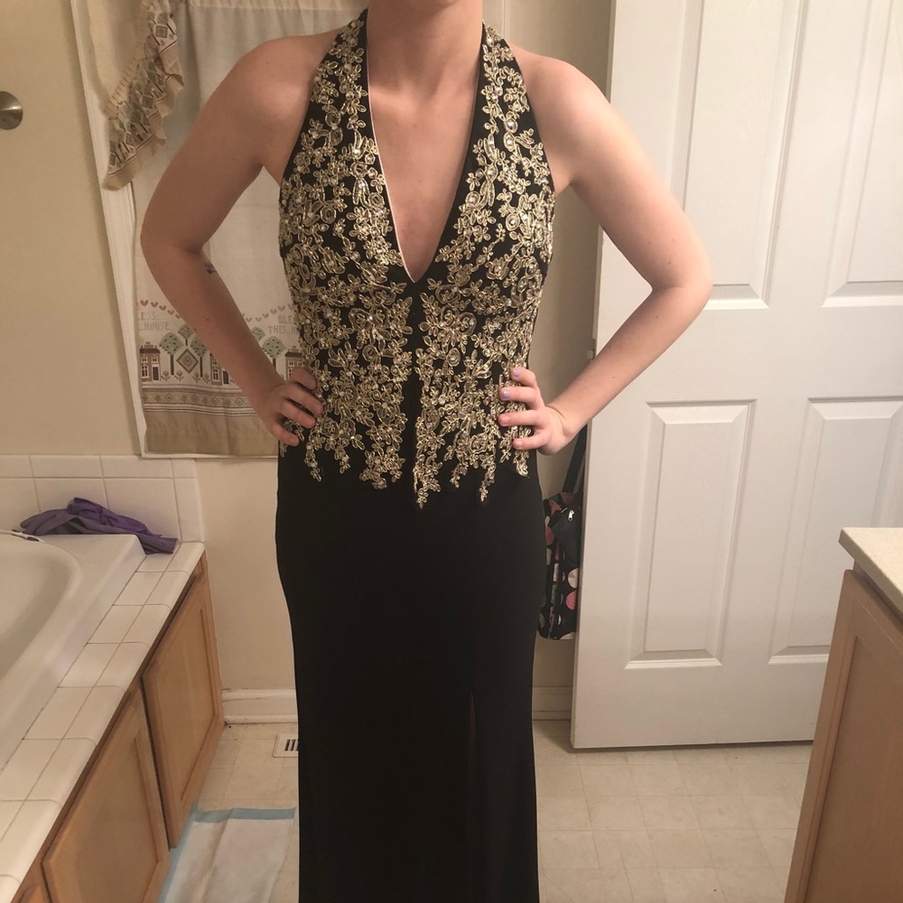 Black prom dress
